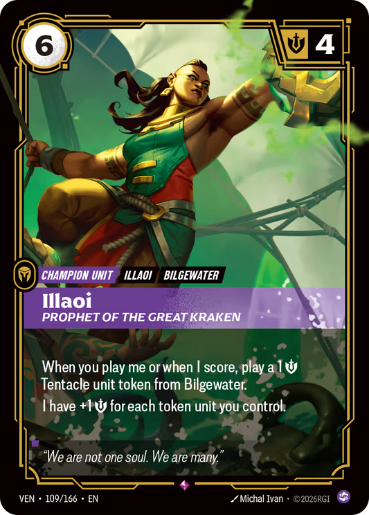 Illaoi, Prophet of the Great Kraken [VEN-109/166] [Vendetta]