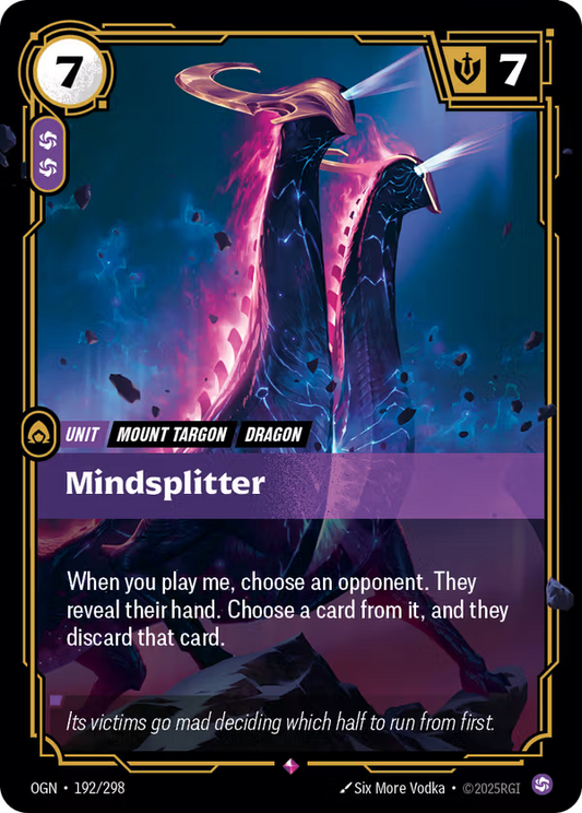 Mindsplitter [OGN-192/298] [Origins]