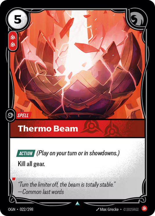 Thermo Beam [OGN-022/298] [Origins]