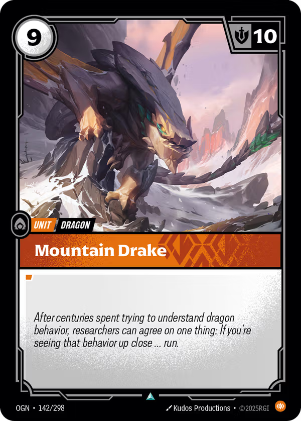 Mountain Drake [OGN-142/298] [Origins] [Foil]