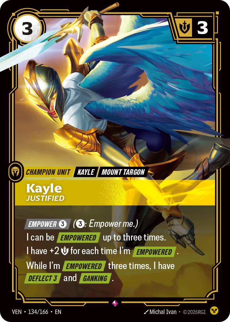 Kayle, Justified [VEN-134/166] [Vendetta]