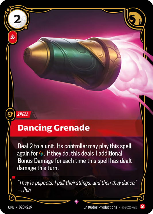 Dancing Grenade [UNL-020/219] [Unleashed]