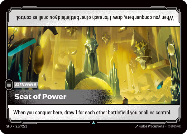 Seat of Power [SFD-217/221] [Spiritforged]