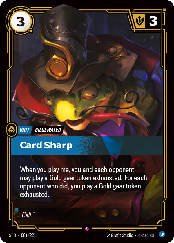 Card Sharp [SFD-081/221] [Spiritforged]