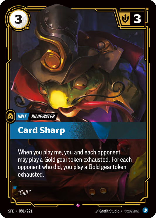 Card Sharp [SFD-081/221] [Spiritforged]