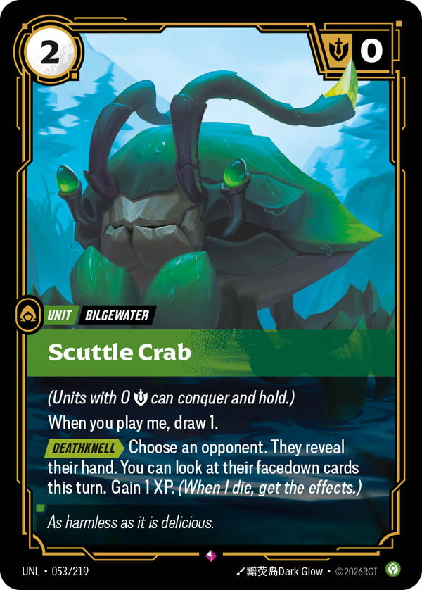 Scuttle Crab [UNL-053/219] [Unleashed]