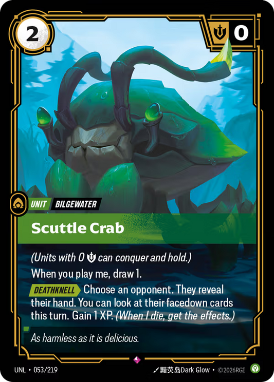 Scuttle Crab [UNL-053/219] [Unleashed]