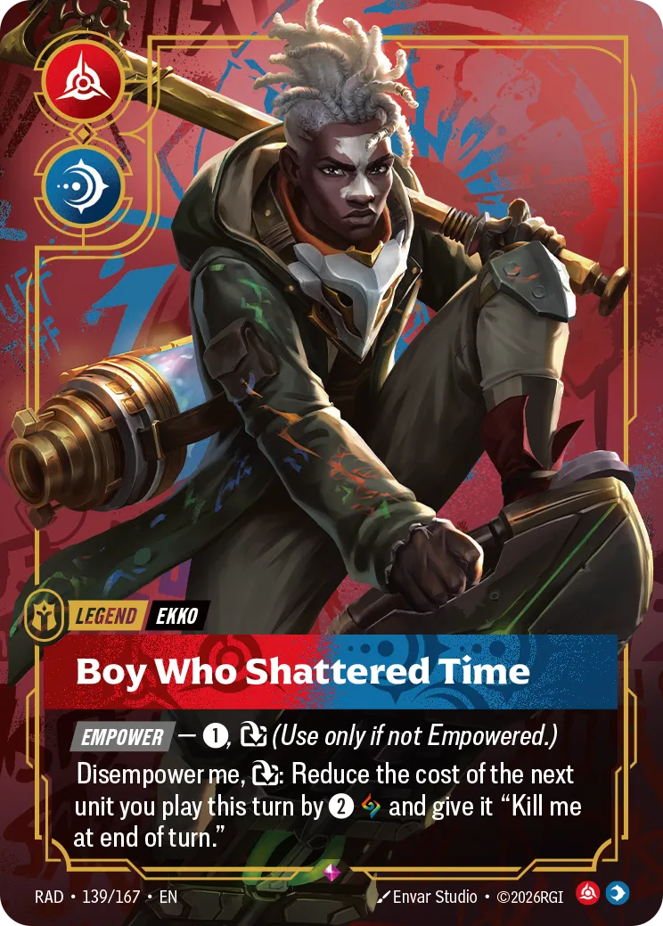 Boy Who Shattered Time [RAD-139/167] [Radiance]