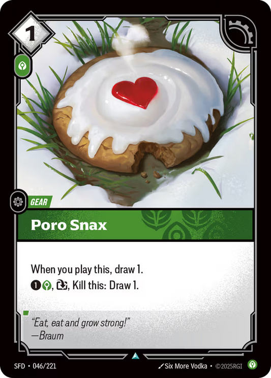 Poro Snax [SFD-046/221] [Spiritforged] [Foil]