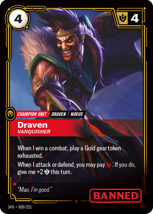 Draven, Vanquisher [SFD-020/221] [Spiritforged]