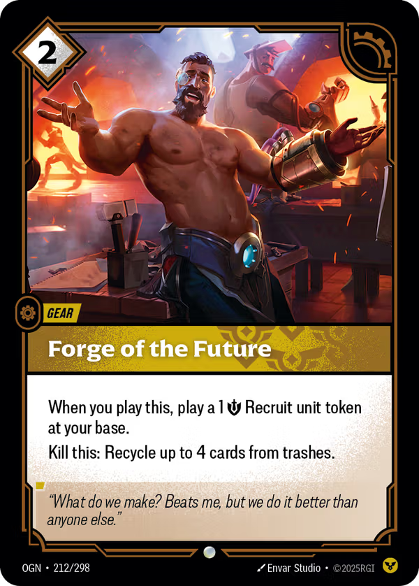 Forge of the Future [OGN-212/298] [Origins] [Foil]