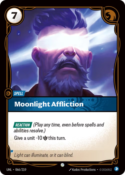 Moonlight Affliction [UNL-066/219] [Unleashed] [Foil]