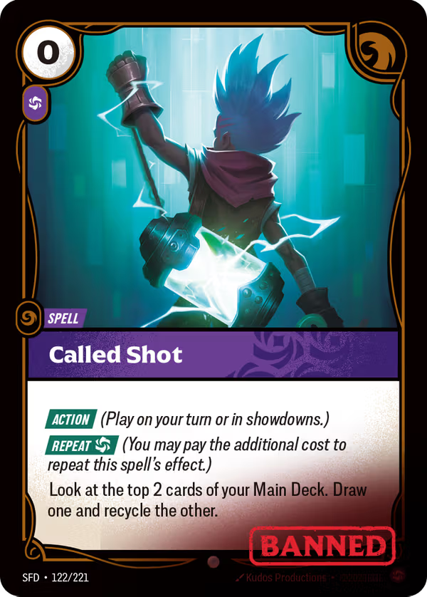Called Shot [SFD-122/221] [Spiritforged]