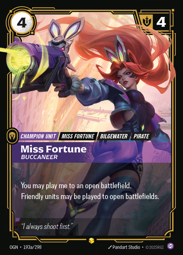 Miss Fortune, Buccaneer [OGN-193a/298] [Origins]