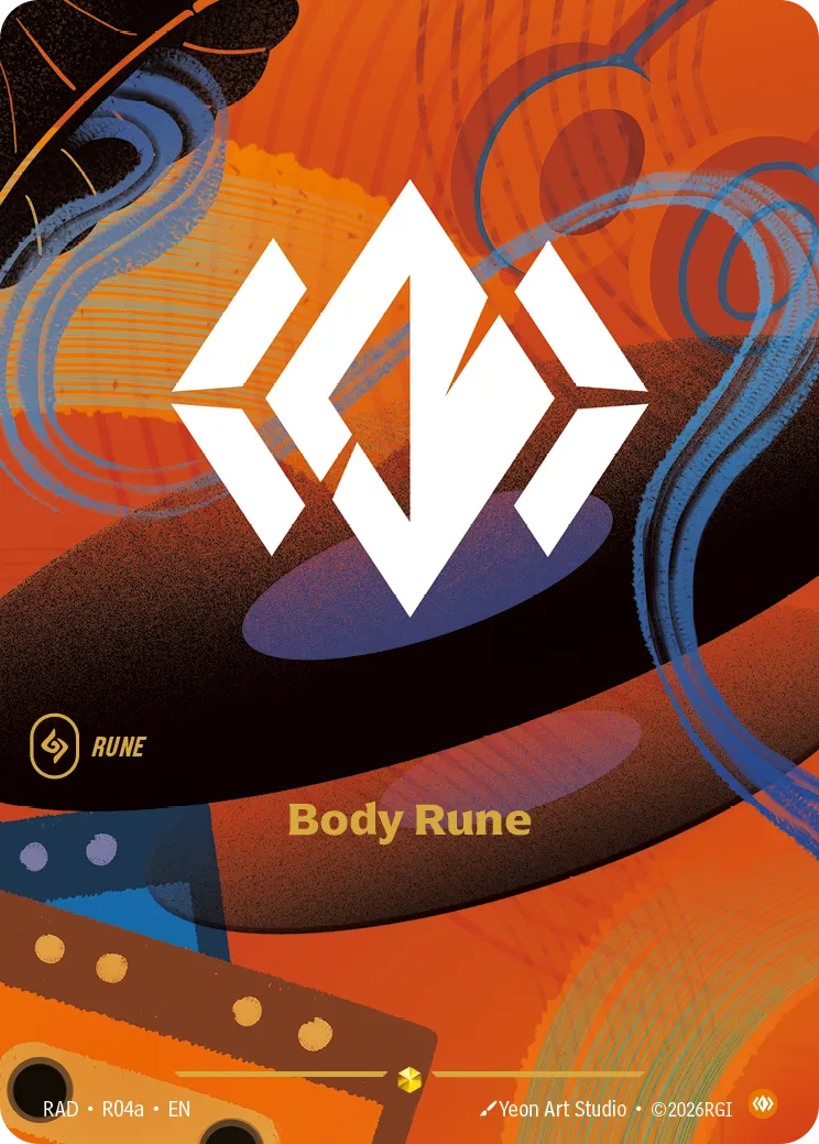 Body Rune [RAD-R04a] [Radiance]