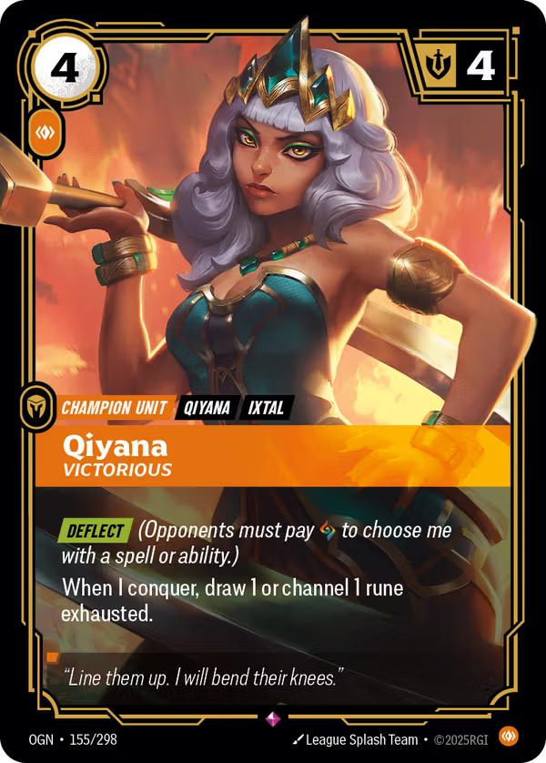 Qiyana, Victorious [OGN-155/298] [Origins]