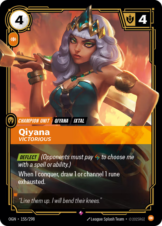 Qiyana, Victorious [OGN-155/298] [Origins]