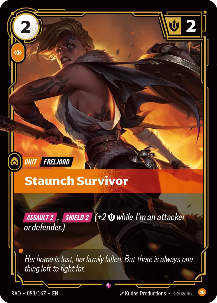 Staunch Survivor [RAD-088/167] [Radiance]