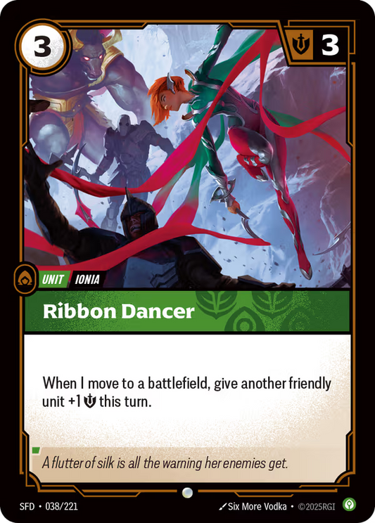 Ribbon Dancer [SFD-038/221] [Spiritforged] [Foil]