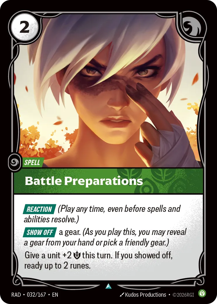 Battle Preparations [RAD-032/167] [Radiance]