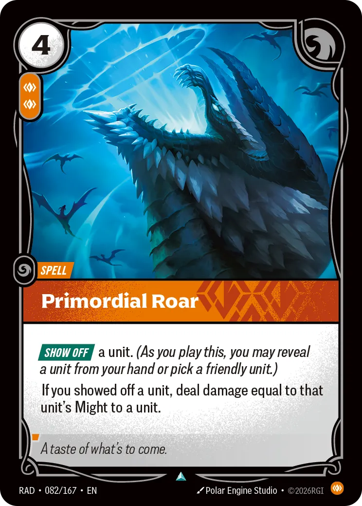Primordial Roar [RAD-082/167] [Radiance]