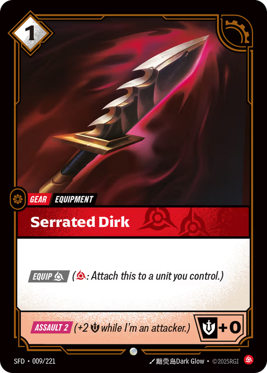 Serrated Dirk [SFD-009/221] [Spiritforged]