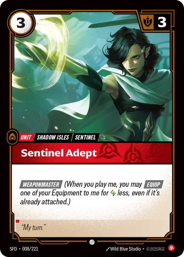 Sentinel Adept [SFD-008/221] [Spiritforged]