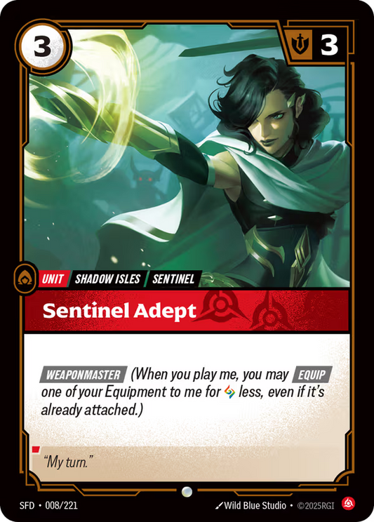 Sentinel Adept [SFD-008/221] [Spiritforged]