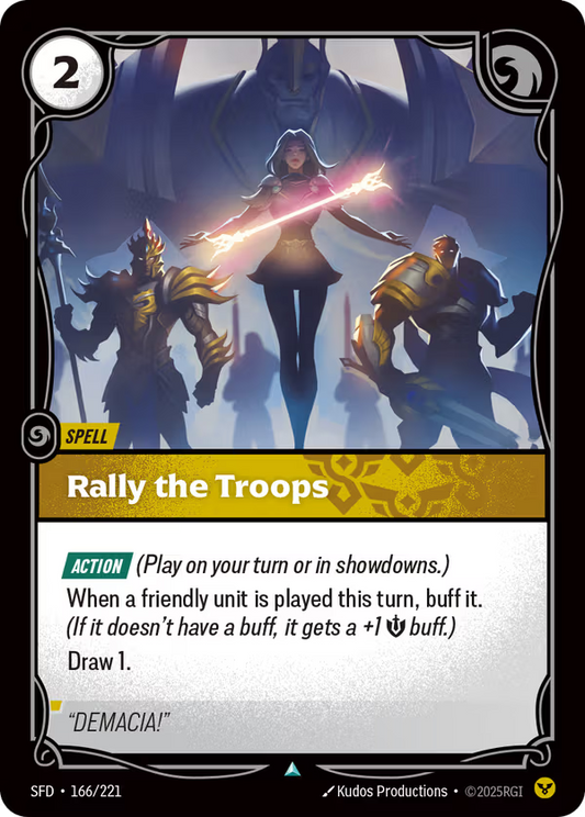Rally the Troops [SFD-166/221] [Spiritforged]