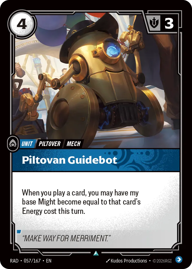 Piltovan Guidebot [RAD-057/167] [Radiance]