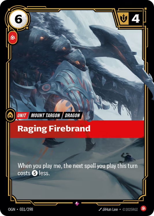Raging Firebrand [OGN-031/298] [Origins]
