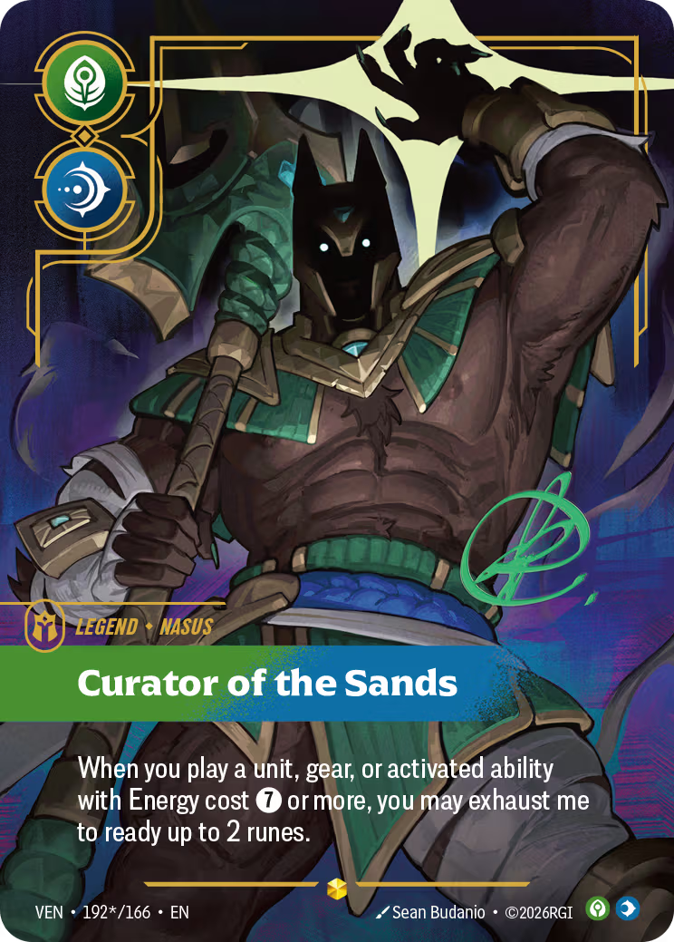 Curator of the Sands [VEN-192*/166] [Vendetta]