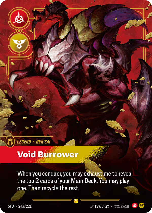 Void Burrower [SFD-243/221] [Spiritforged]