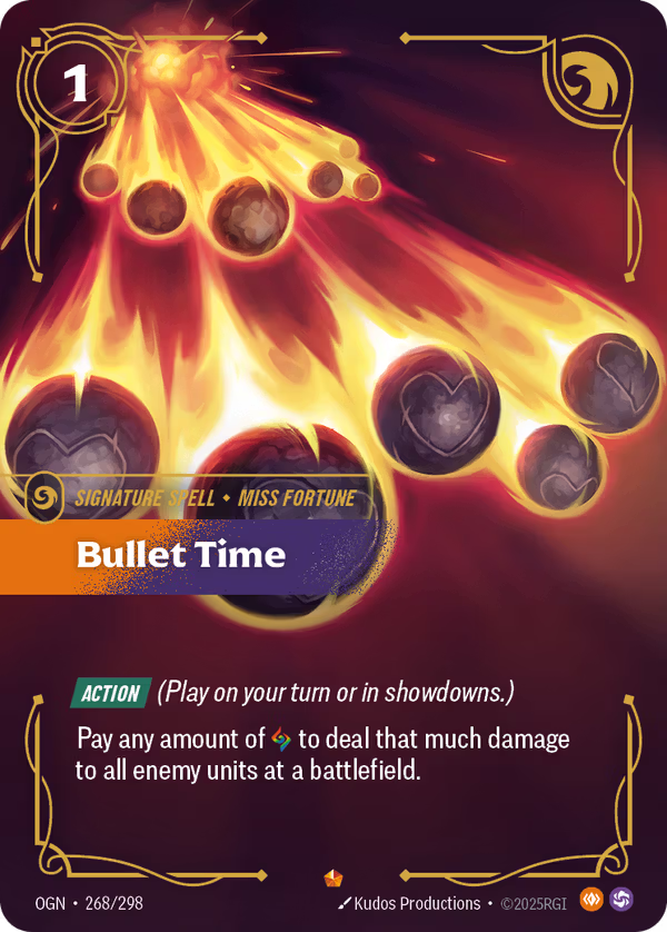 Bullet Time [OGN-268/298] [Origins]