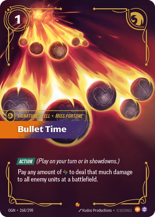Bullet Time [OGN-268/298] [Origins]