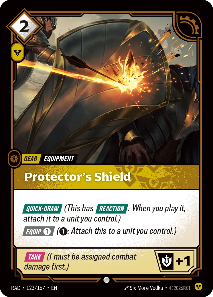 Protector's Shield [RAD-123/167] [Radiance]