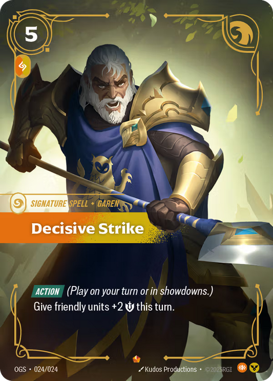 Decisive Strike [OGS-024/024] [Origins Proving Grounds]