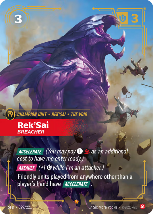 Rek'Sai, Breacher [SFD-029/221] [Spiritforged]