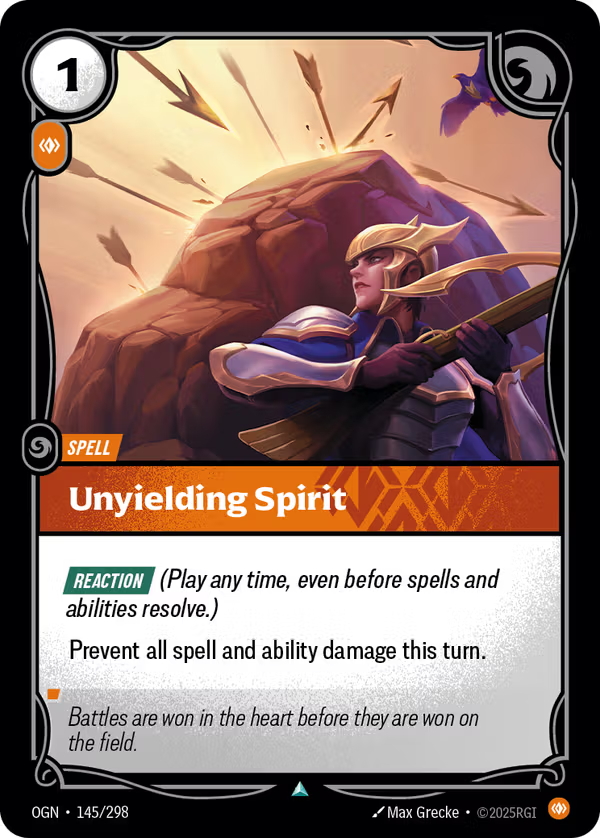 Unyielding Spirit [OGN-145/298] [Origins]
