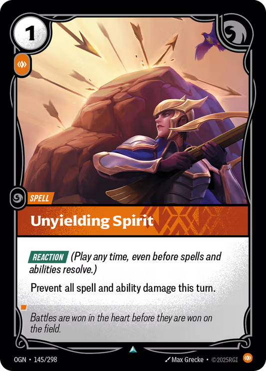 Unyielding Spirit [OGN-145/298] [Origins]