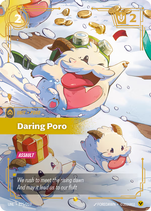Daring Poro [UNL-225/219] [Unleashed]