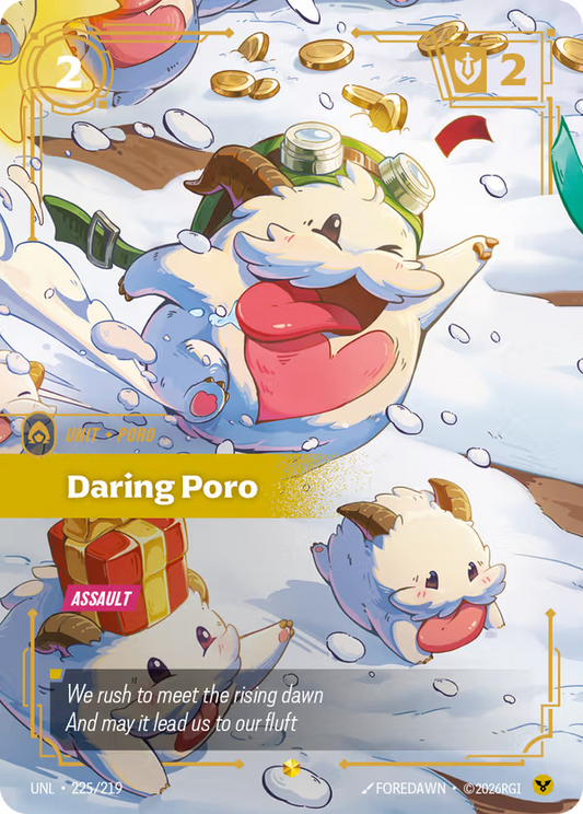 Daring Poro [UNL-225/219] [Unleashed]