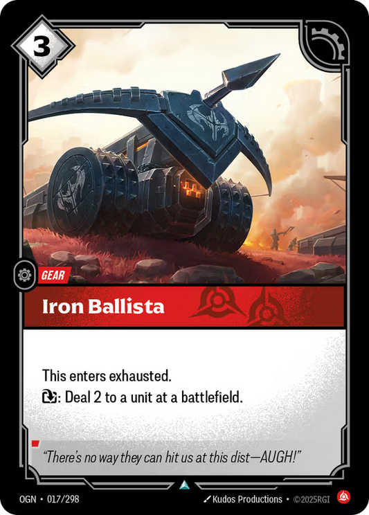 Iron Ballista [OGN-017/298] [Origins]