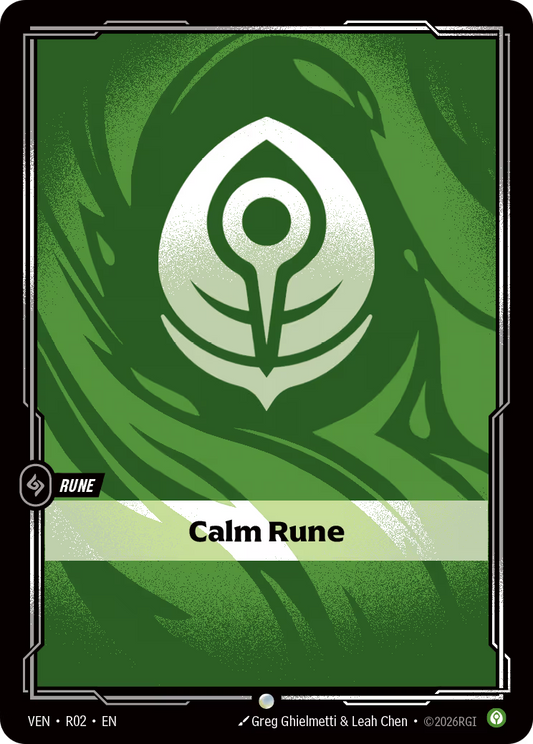 Calm Rune [VEN-R02] [Vendetta]