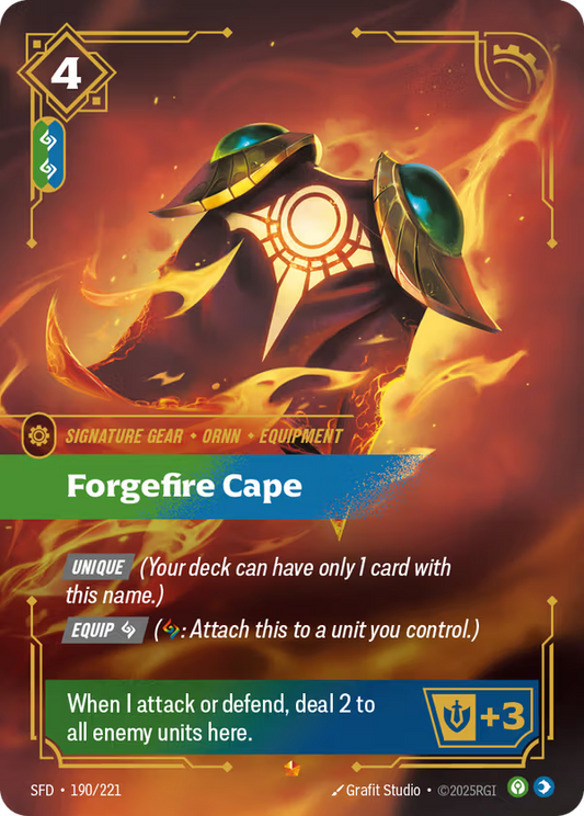 Forgefire Cape [SFD-190/221] [Spiritforged]