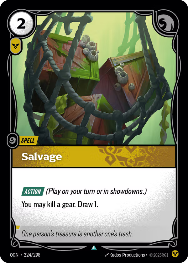 Salvage [OGN-224/298] [Origins] [Foil]