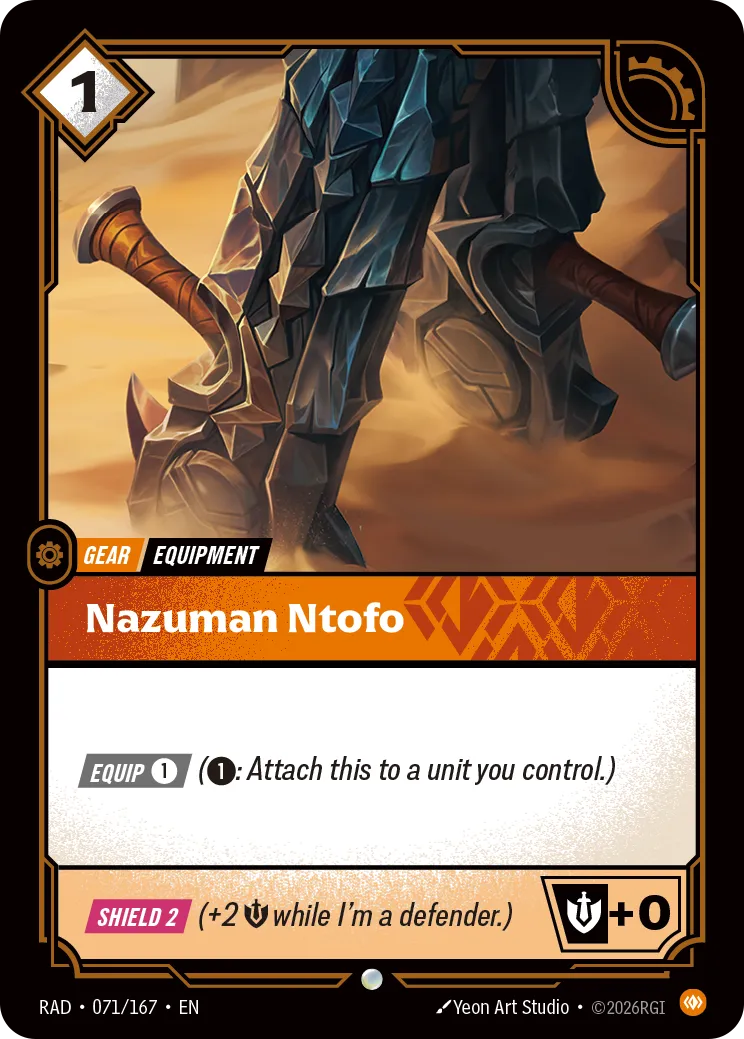 Nazuman Ntofo [RAD-071/167] [Radiance]