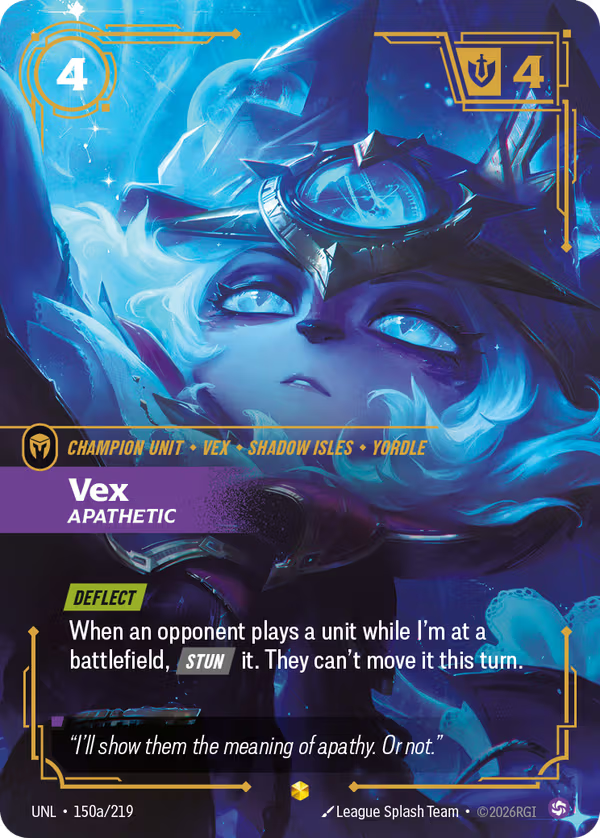 Vex, Apathetic [UNL-150a/219] [Unleashed]