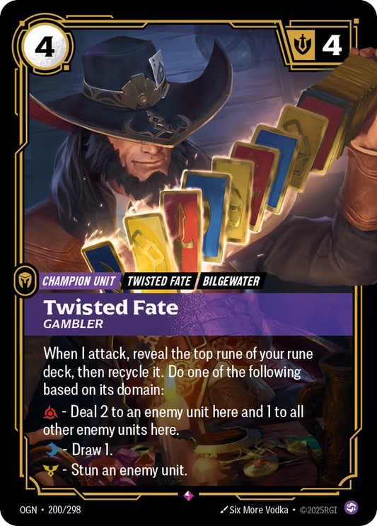 Twisted Fate, Gambler [OGN-200/298] [Origins]