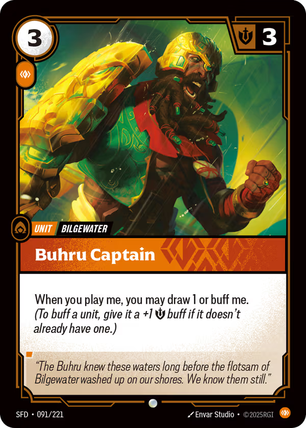 Buhru Captain [SFD-091/221] [Spiritforged]